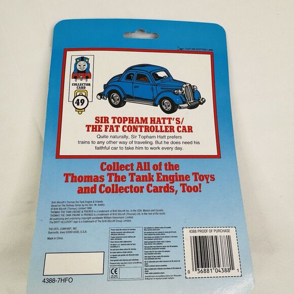 Ertl Shining Time Station Sir Topham Hatt's Car 4388 Die-cast Thomas Tank Engine - Picture 6 of 9